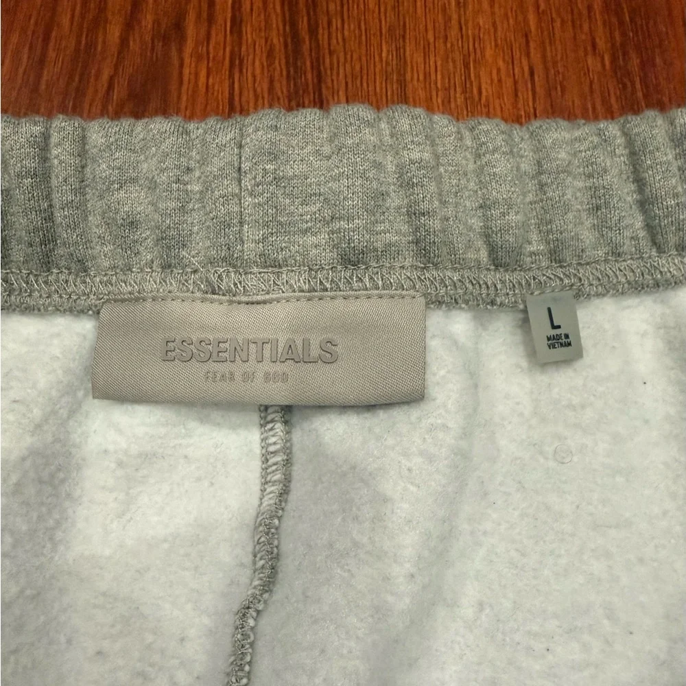 Essentials Gray Men's Shorts - Picture 3 of 4
